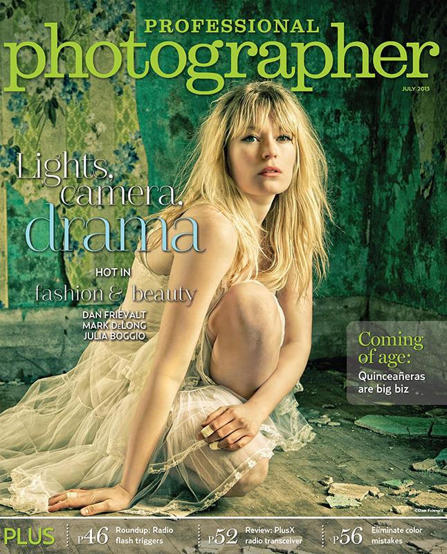 July Cover of Professional Photographer